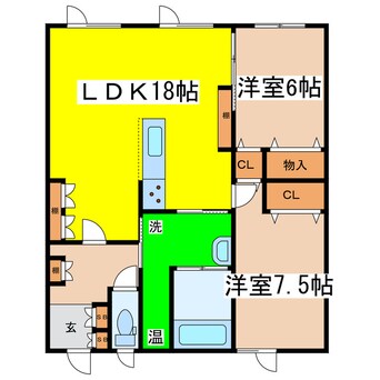 間取図 マンションステラ