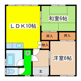 間取図 葵ハイツ