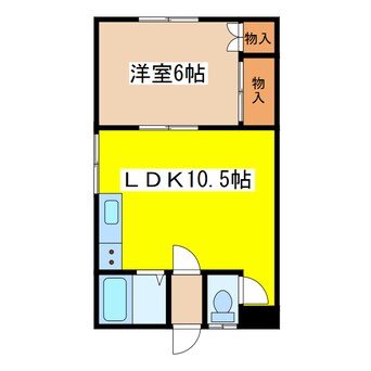 間取図 富士見東棟