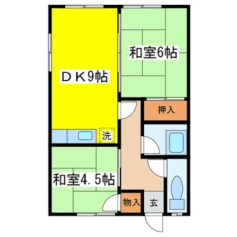 間取図 松田マンション