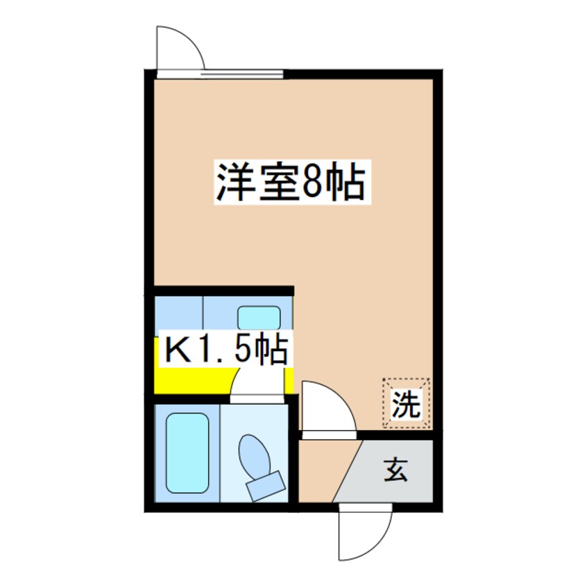 間取図 アップルマンション