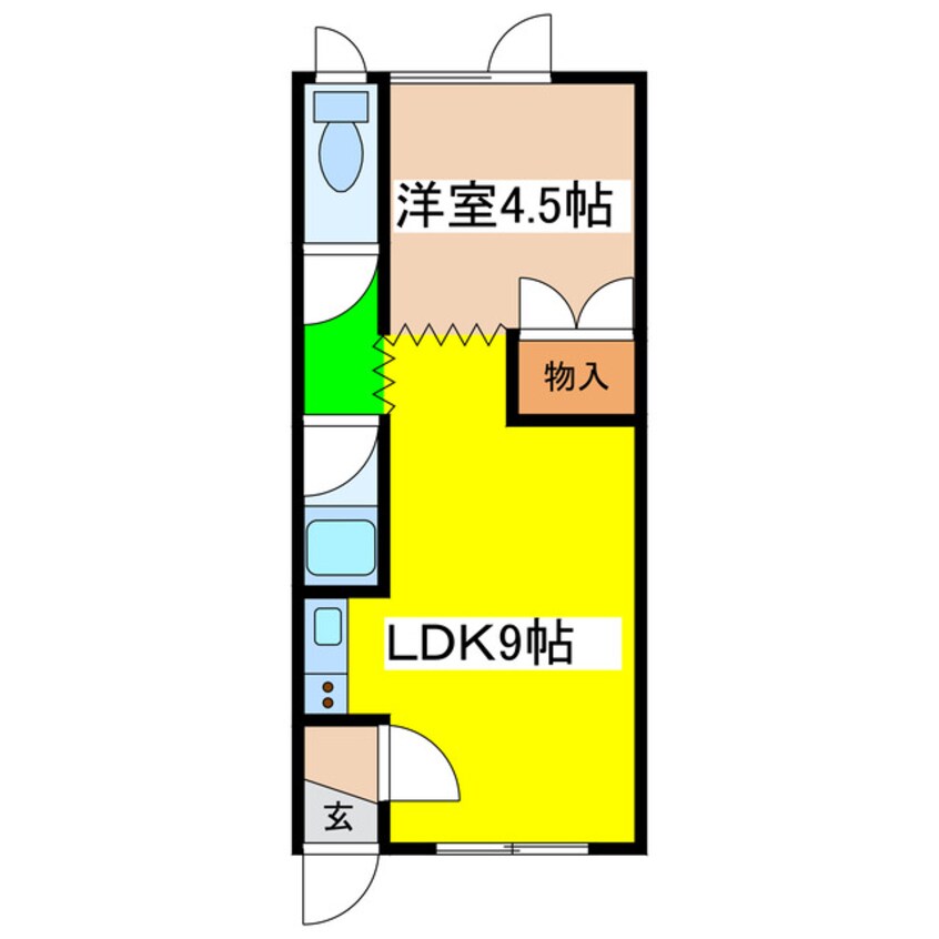 間取図 シャルムＳＯＩ３