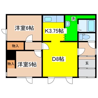 間取図 東宝ハイツ