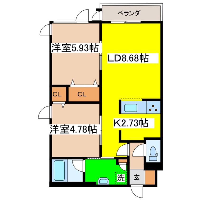 間取図 ＳＨＡＬＯＭ（シャローム）