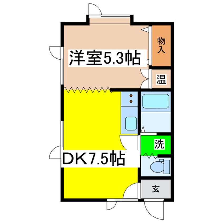 間取図 セントラルハイツ