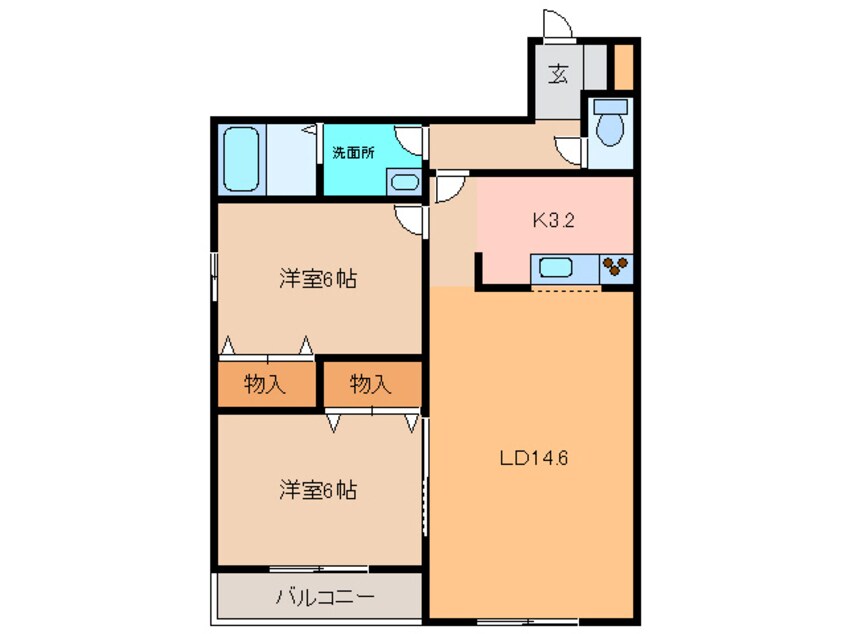 間取図 ﾗﾌｨｰﾈ壱番館