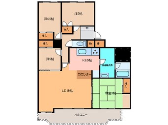 間取図 NCｳｲﾝｸﾞ5