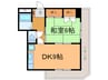 ｲｵﾎﾞﾇｰﾙ帯広 1DKの間取り
