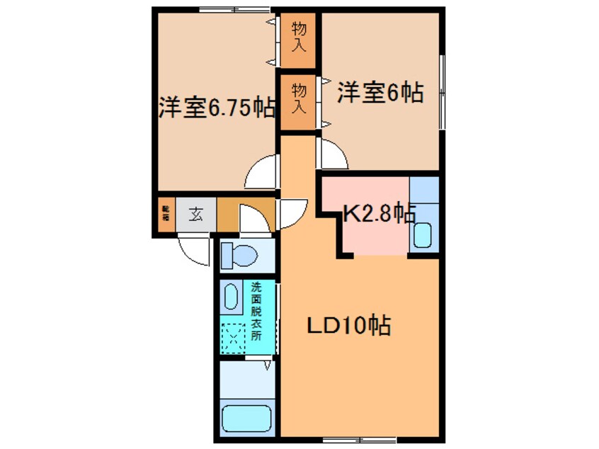 間取図 ｾｼﾞｭｰﾙﾎﾞﾅｰﾙ