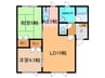 ﾌﾚﾝﾃ 2LDKの間取り