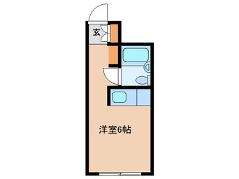 間取図 ﾉｰｽﾊﾟﾚｽ112