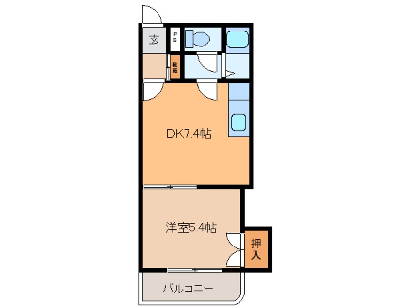 間取図 ｺｰﾎﾟﾗｽYOSHITO