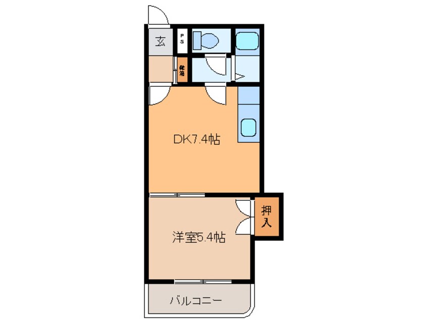 間取図 ｺｰﾎﾟﾗｽYOSHITO