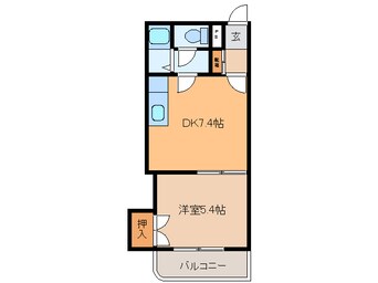 間取図 ｺｰﾎﾟﾗｽYOSHITO