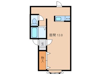 間取図 ｸﾞﾗﾝｼｬﾘｵ（西11南16）