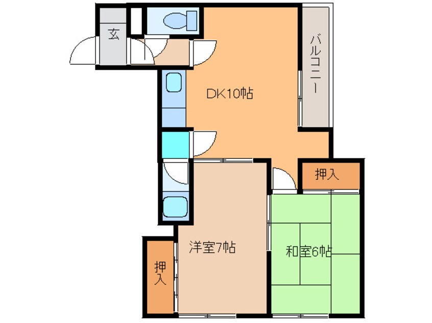 間取図 大五ﾋﾞﾙ