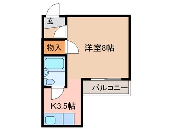 間取図 ｻﾝﾗｲﾌ914