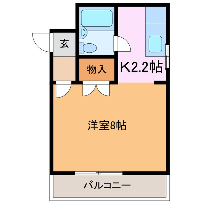 間取図 ｻﾝﾗｲﾌ914