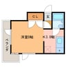 ｻﾝﾗｲﾌ914 1Kの間取り