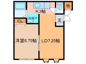 間取図 ｽﾄﾘｰﾑ