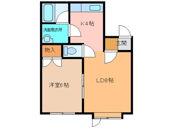 間取図 ｱﾌﾟﾛｰｽﾞⅠ