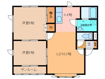 間取図 Mﾊｲﾂ