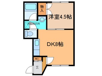 間取図 とまとﾊｳｽ