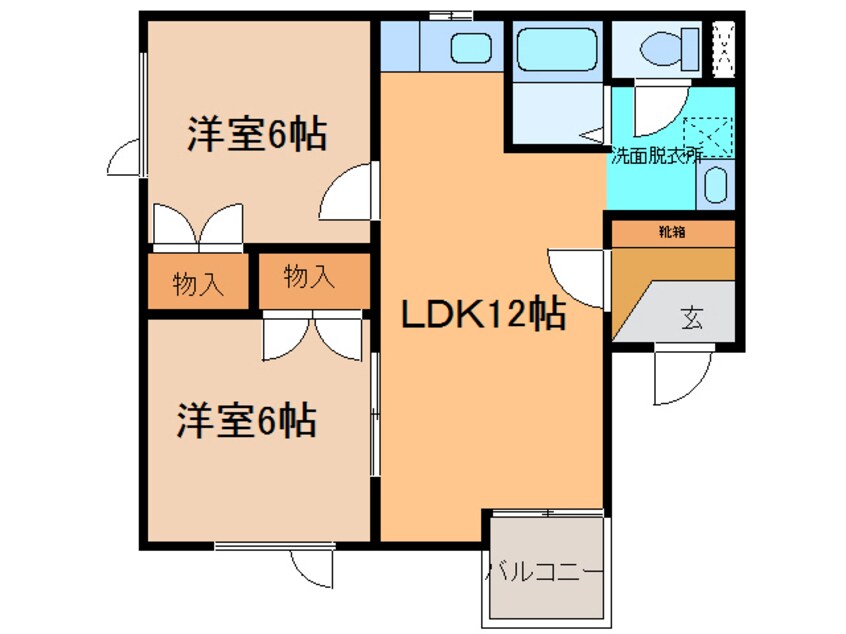 間取図 ﾚｼﾞﾃﾞﾝｽﾏﾝﾜⅣ