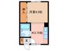 親和ﾊｲﾂ 1Kの間取り