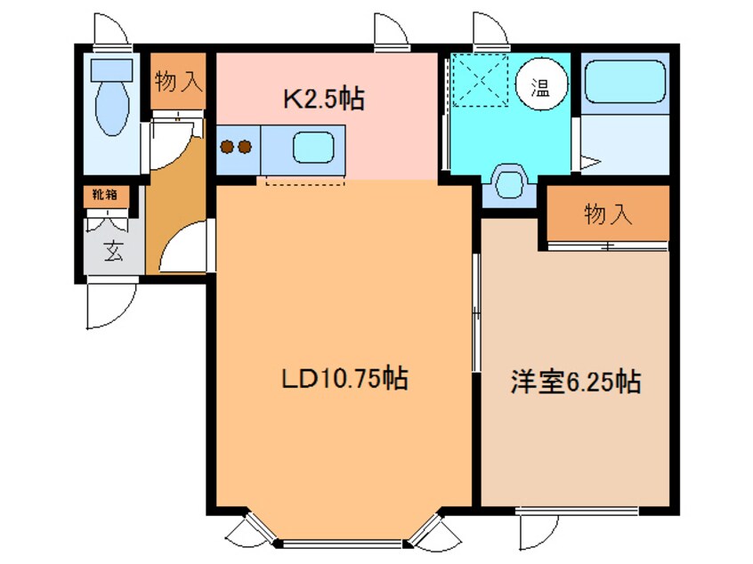 間取図 ｸﾞﾗｼｱ613