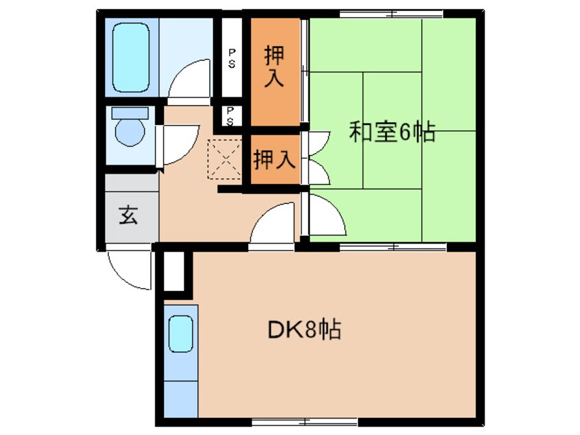 間取図 ｻｳｽ25