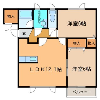 間取図 ｸﾗｳﾃﾞｨｱ