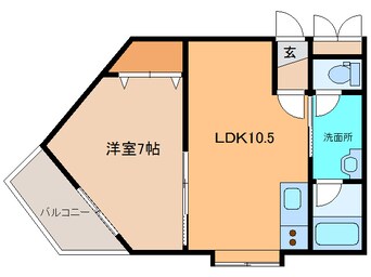 間取図 ｼﾃｨ根元