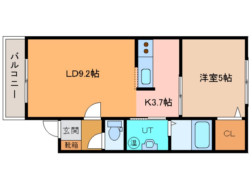 間取図 ﾗﾊﾟｰﾁｪ813