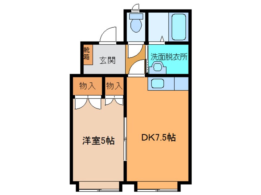 間取図 ｾﾝﾁｭﾘｰｺｰﾄ