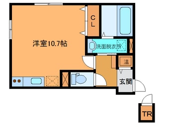 間取図 ｺﾝﾁｪﾙﾄ