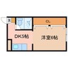 ﾒﾙｾ11 1DKの間取り