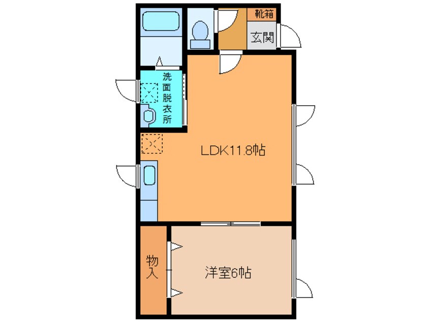 間取図 ﾊｳｽｴｲﾄ