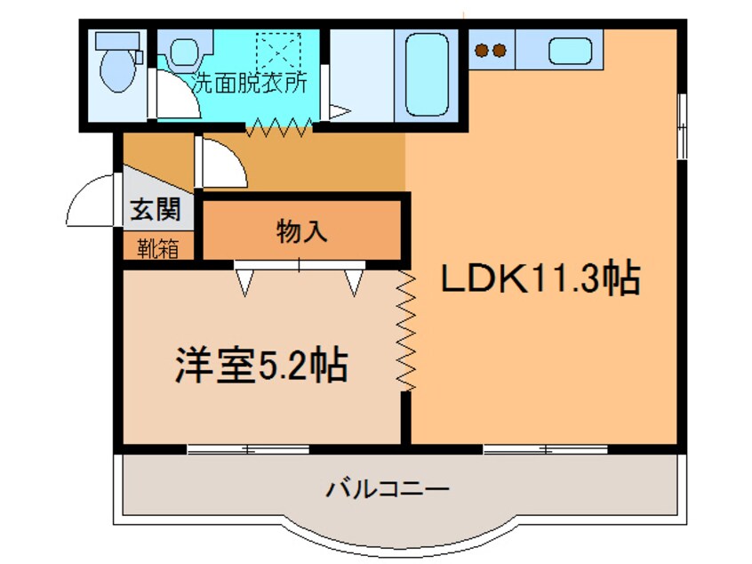 間取図 ﾉｰﾌﾞﾙ