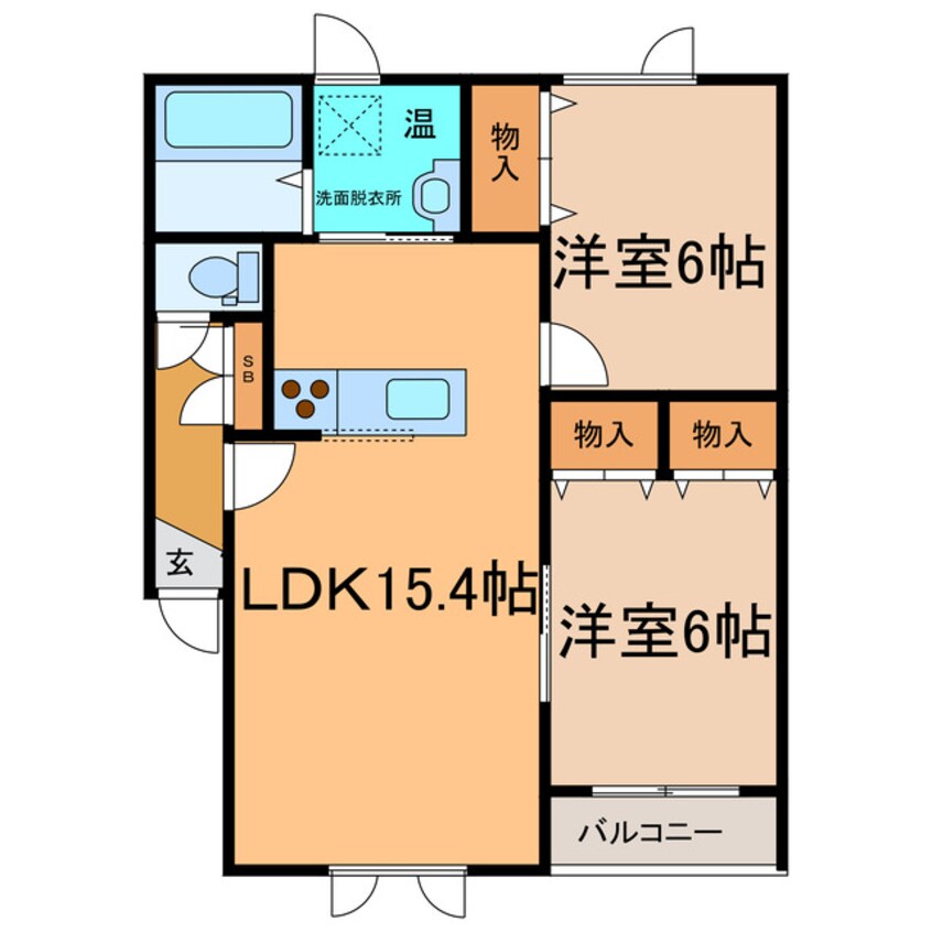 間取図 ﾎﾞﾇｰﾙ光南
