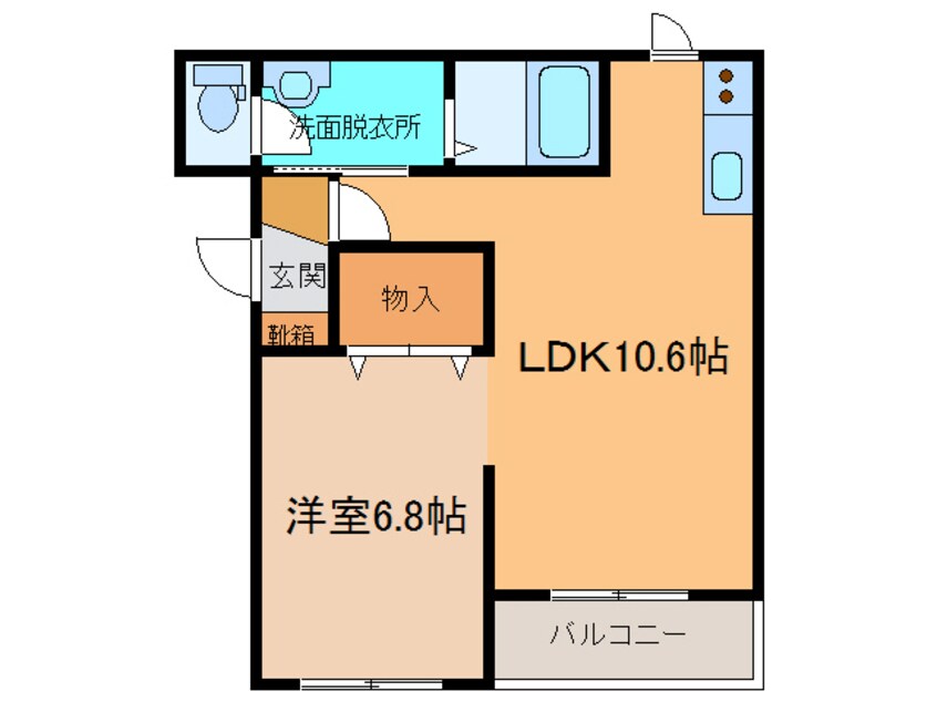 間取図 幸福ﾏﾝｼｮﾝⅡ