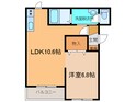 幸福ﾏﾝｼｮﾝⅡの間取図