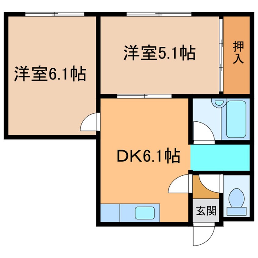 間取図 あんだﾏﾝｼｮﾝ