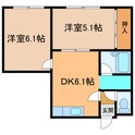 あんだﾏﾝｼｮﾝの間取図