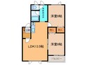 ﾌﾟﾘｵｰﾙ柏の間取図