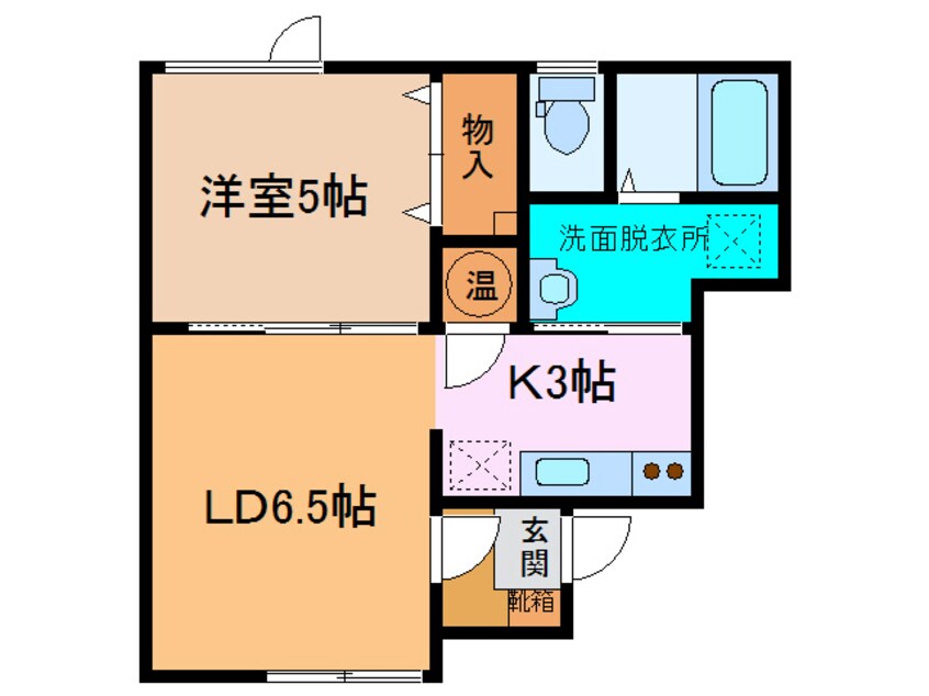 間取図 ﾌﾟﾚｲｽ②