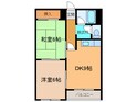 ﾆｭｰｻﾝﾊｲﾂの間取図