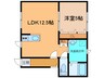 ﾙﾎﾟｾﾞ 1LDKの間取り