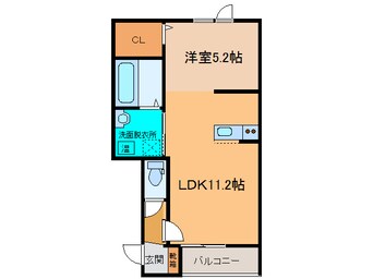 間取図 ＭＶＥ（ﾑｰﾌﾞ）