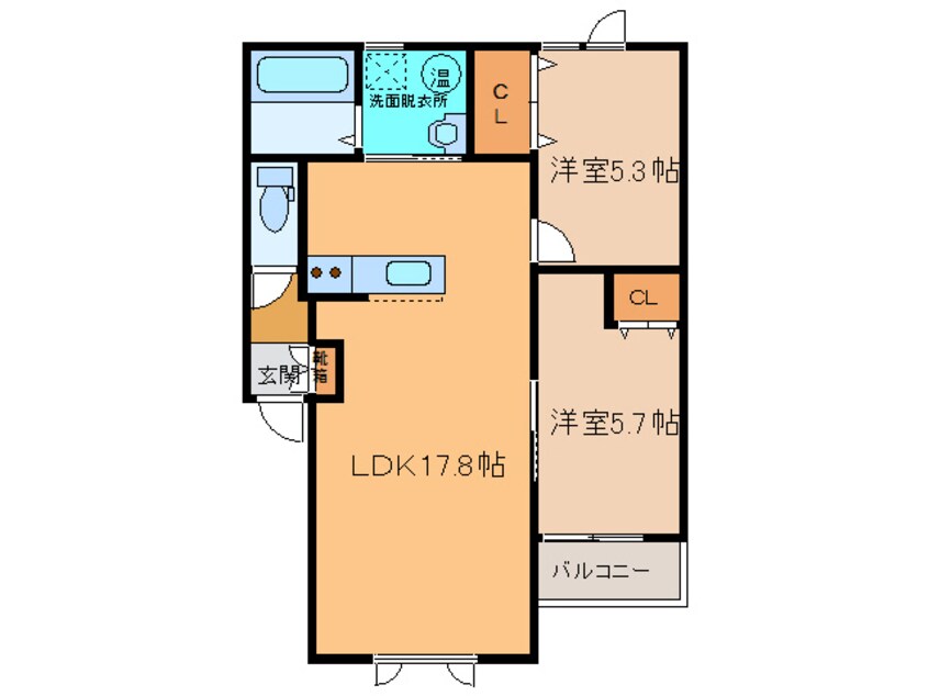 間取図 ＭＶＥ（ﾑｰﾌﾞ）